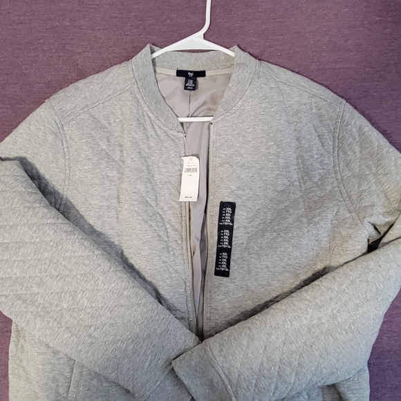 Heather gray jacket - Picture 3 of 5